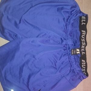 Russell Athletic Royal Blue Polyester Shorts